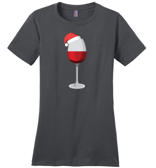 Christmas Wine Santa Hat
