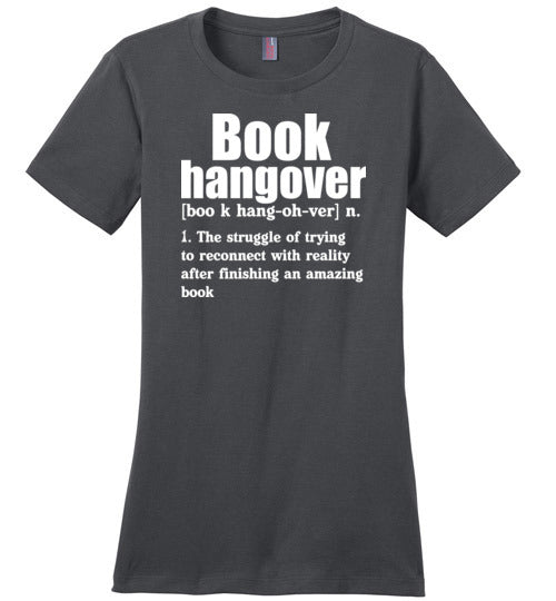 Book Hangover Definition Canvas