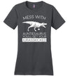 Auntiesaurus Jurasskicked Canvas