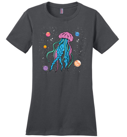 Space Jellyfish Canvas