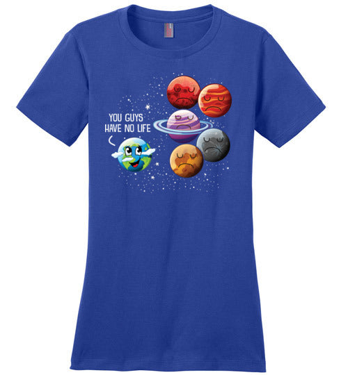 Planets No Life Canvas