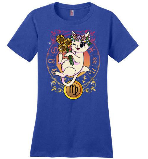 Cat Zodiac Virgo Canvas