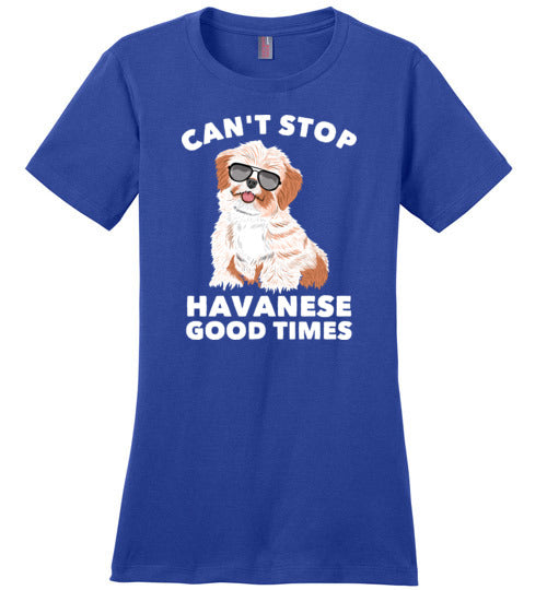 Cant Stop Havanese Canvas