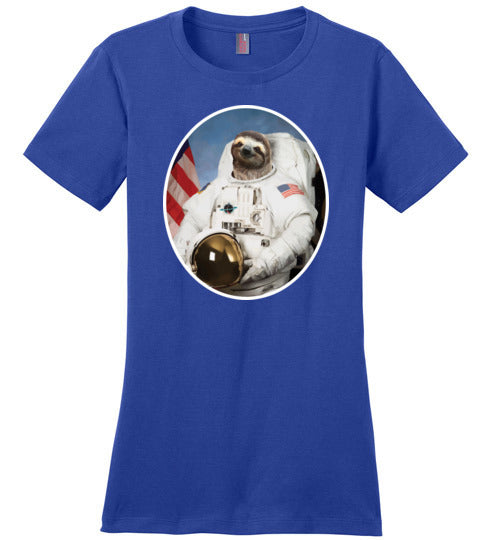 Sloth Astronaut Canvas