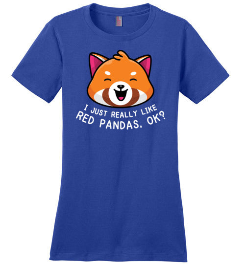 Just Really Like Red Pandas Canvas