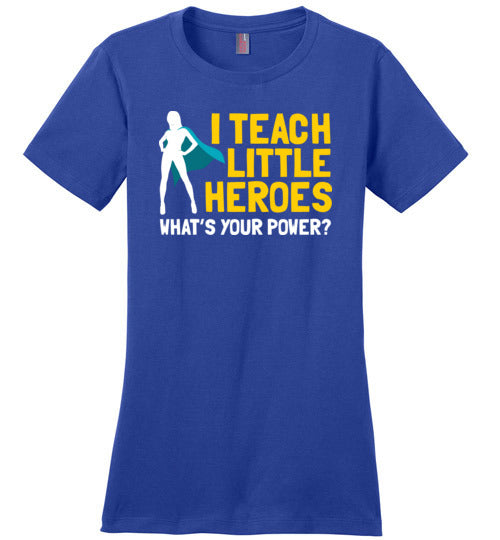 Teach Little Heroes Canvas
