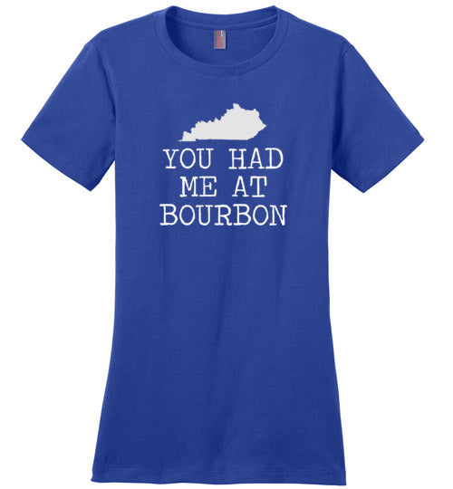 Kentucky You Had Me At Bourbon Canvas
