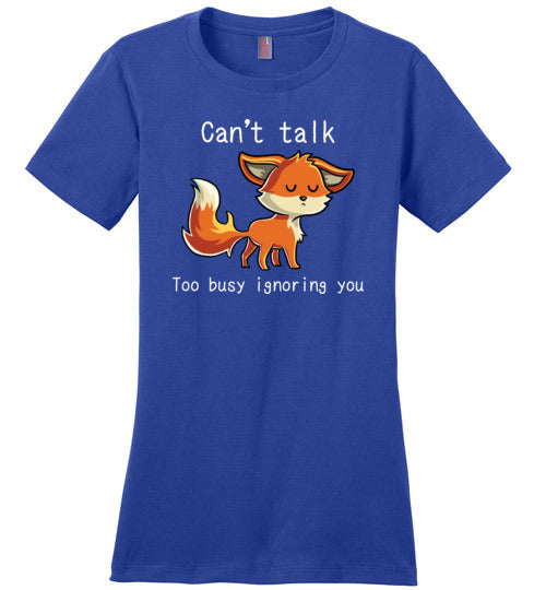 Fox Can't Talk Too Busy Ignoring You