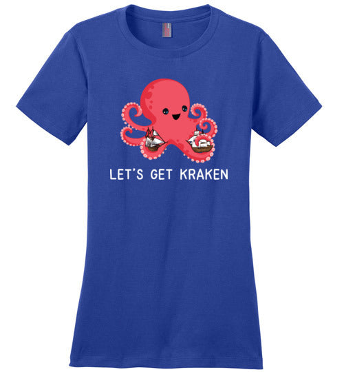 Let's Get Kraken Old Ships Canvas