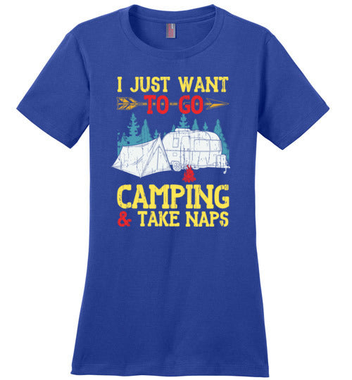 Camping and Naps Canvas
