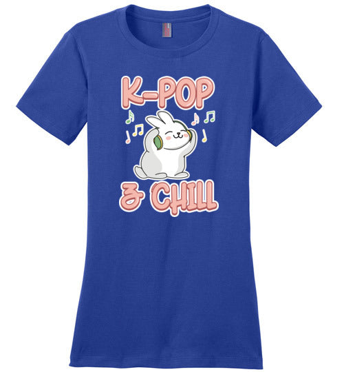 K-Pop And Chill Bunny Canvas