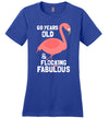 60 Years Old Flocking Fabulous Canvas
