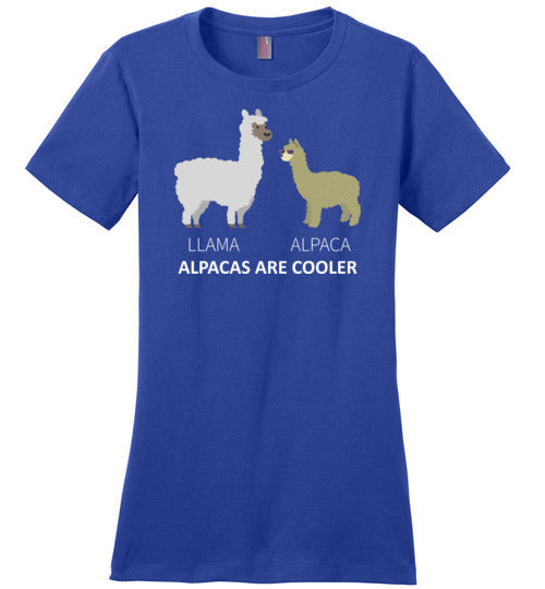 Llama Alpacas Are Cooler Canvas
