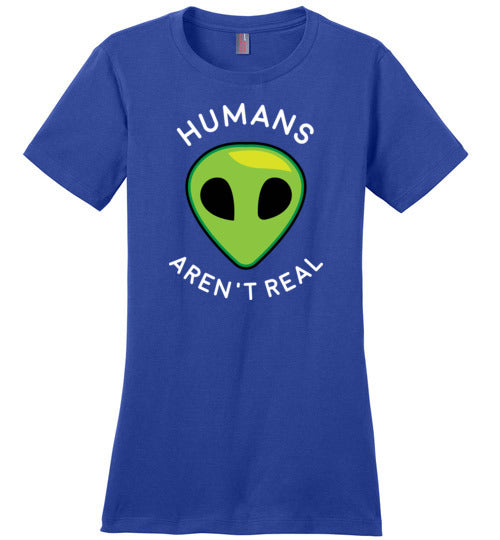 Humans Aren't Real