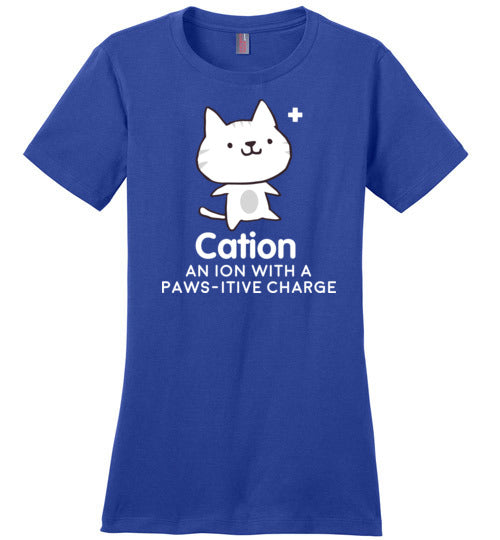 Cation Pawsitive Charge Canvas