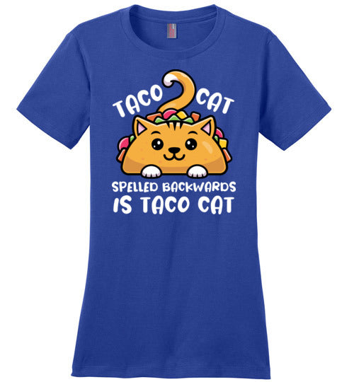 Taco Cat Spelled Backwards Canvas