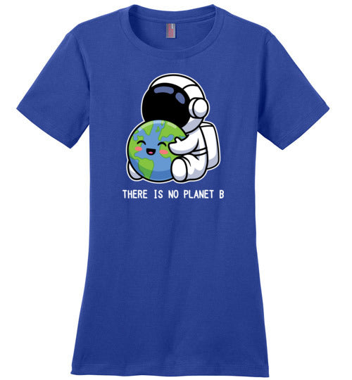 Astronaut No Planet B Earth Canvas
