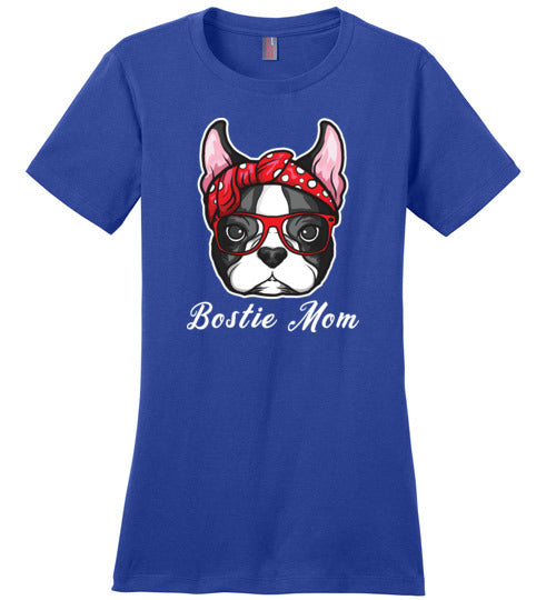 Boston Terrier Bostie Mom Canvas