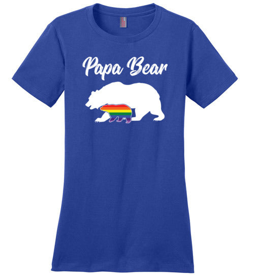 Papa Bear LGBT Canvas