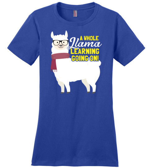 A Whole Llama Learning Going On