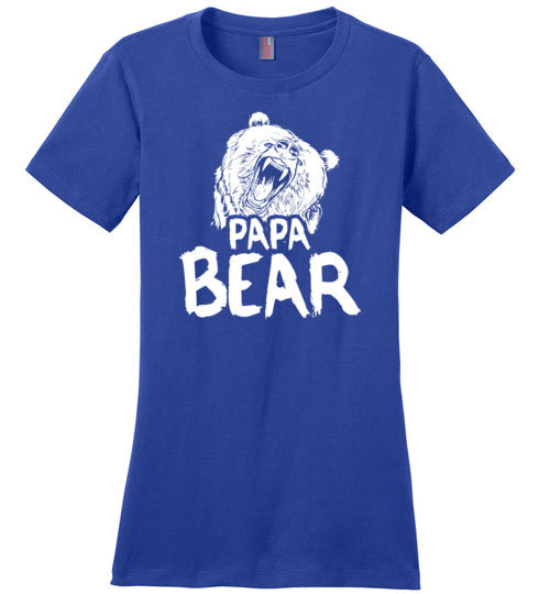 Fierce Papa Bear Canvas