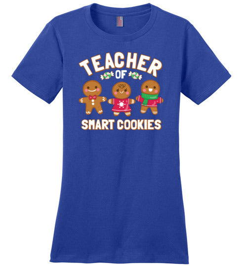 Gingerbread Teacher Of Smart Cookies Canvas