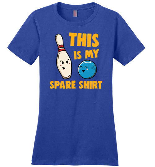 Bowling This Is My Spare Shirt