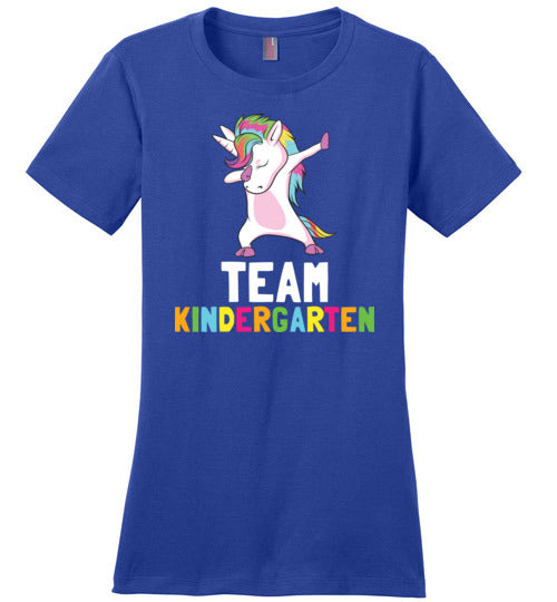 Team Kindergarten Unicorn Canvas