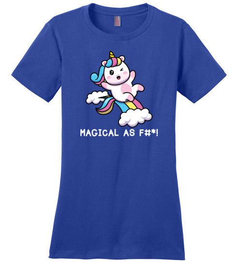 Unicorn Magical as F Canvas