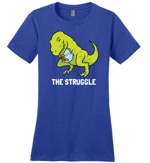 T-Rex Cookies Struggle Short Arm Canvas