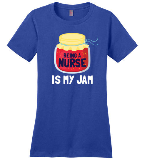 Being a Nurse Is My Jam Canvas