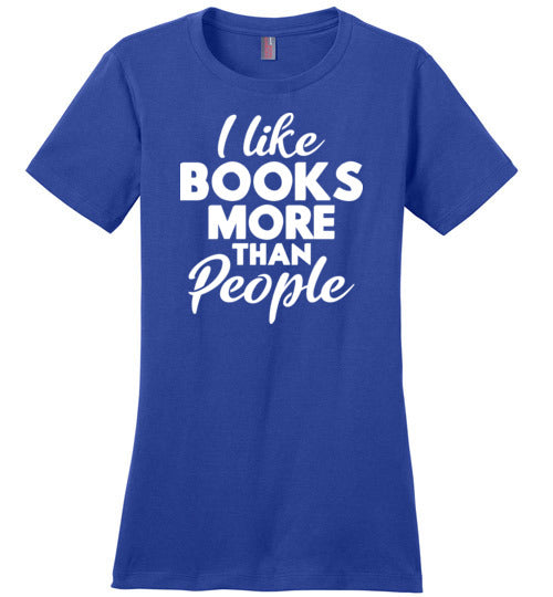 I Like Books More Than People