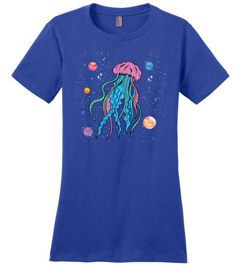 Space Jellyfish Canvas