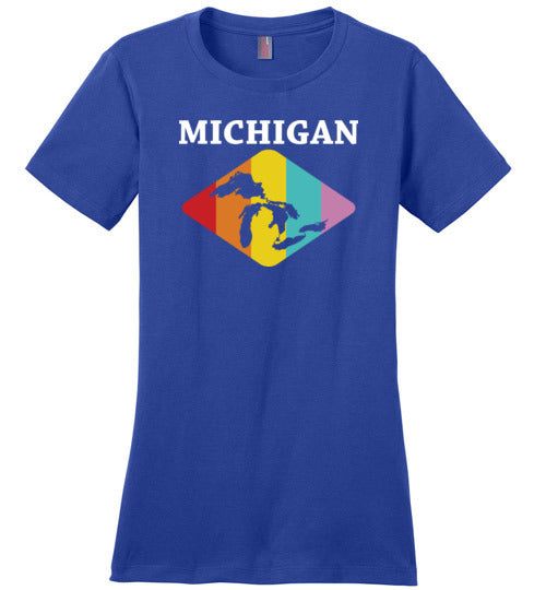 Michigan Great Lakes Retro