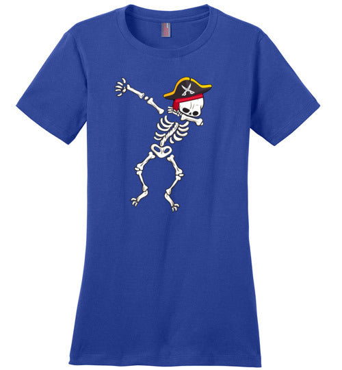 Pirate Dabbing Skeleton Canvas