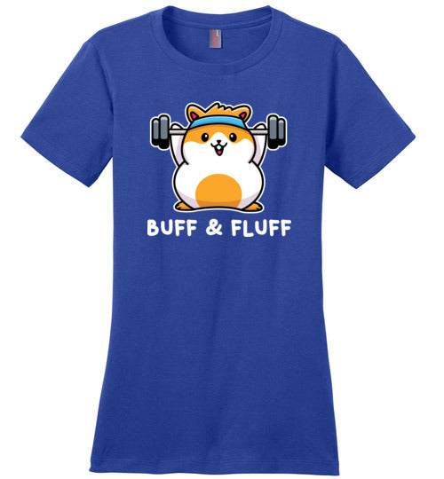 Hamster Buff and Fluff Canvas