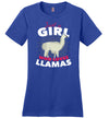 Girl Who Loves Llamas