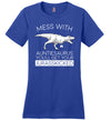 Auntiesaurus Jurasskicked Canvas