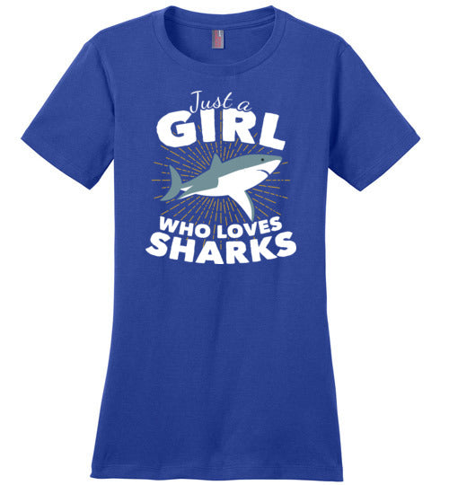 Just A Girl Who Loves Sharks