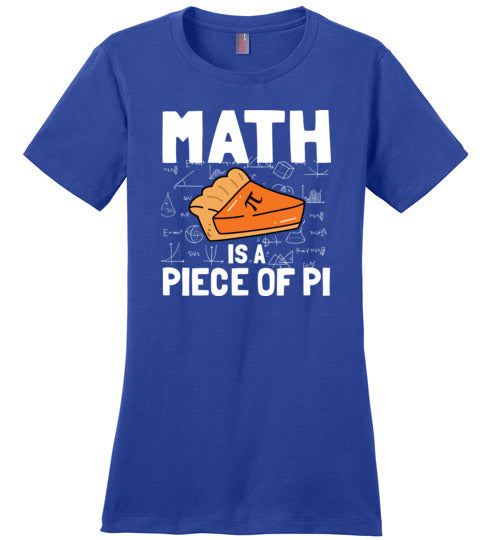 Math is a piece of pi Canvas