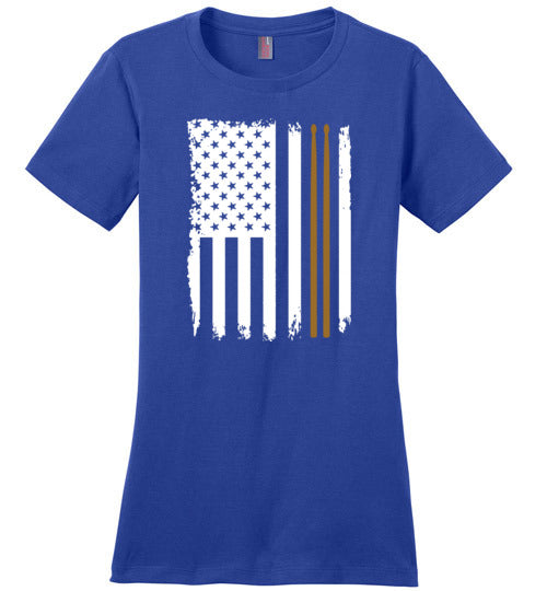 Drummer American Flag