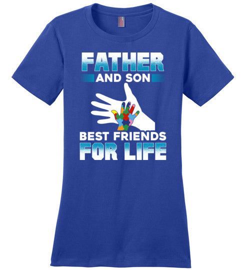 Father Son Autism Awareness Best Friends