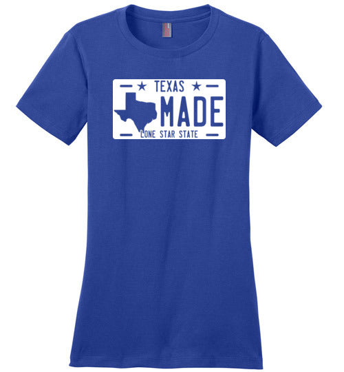 Texas Made License Plate
