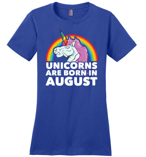 Unicorns Are Born In August