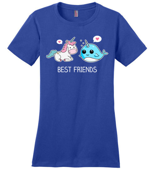Narwhal Unicorn Best Friends