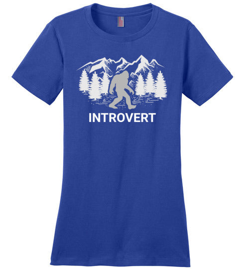Bigfoot Introvert Canvas