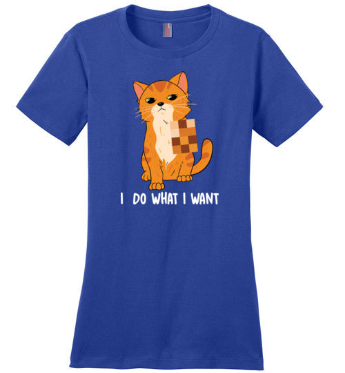 Cat I Do What I Want Canvas
