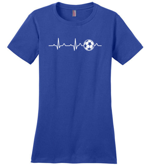 Soccer Heartbeat Canvas