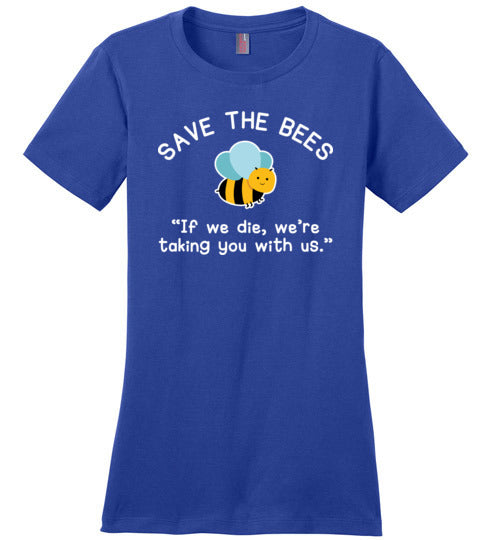 Save The Bees Taking You With Us Canvas