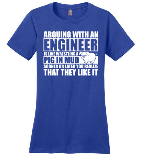 Arguing With An Engineer Pig In Mud